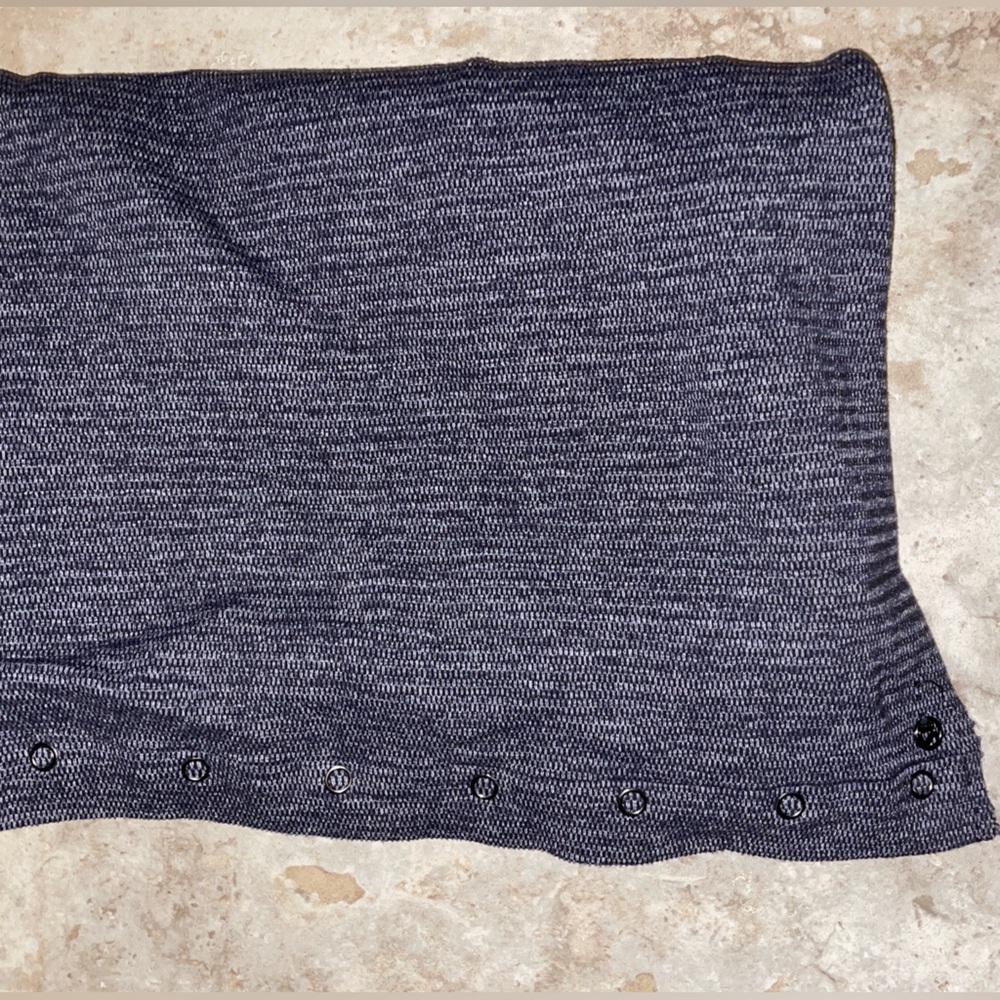 2 scarfs!!  LULULEMON VINYASA SCARF with snaps